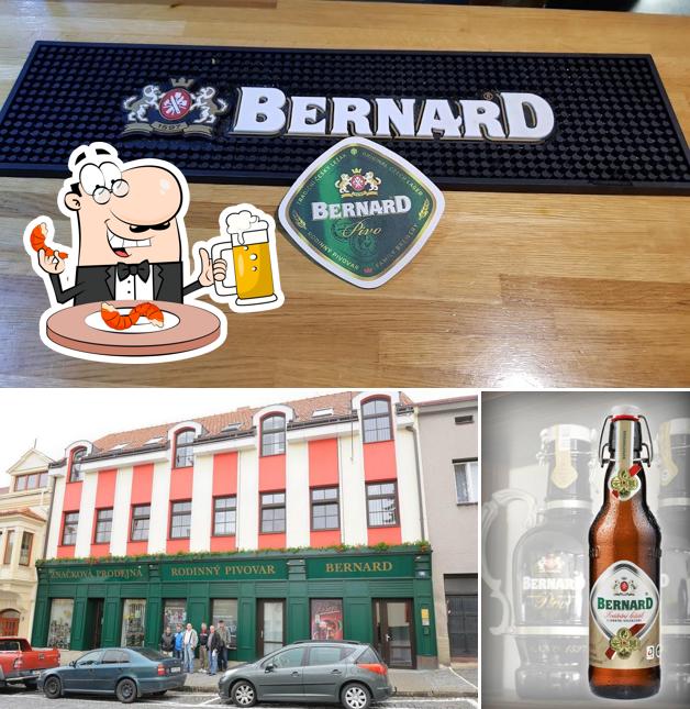 Piváreň Bernard offre un nombre de bières