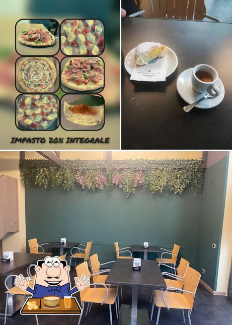 Tra le diverse cose da Bar, Pizzeria Keev si possono trovare la cibo e interni