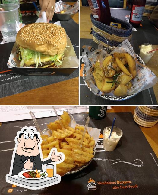 Comida em Burger Lab Jundiaí