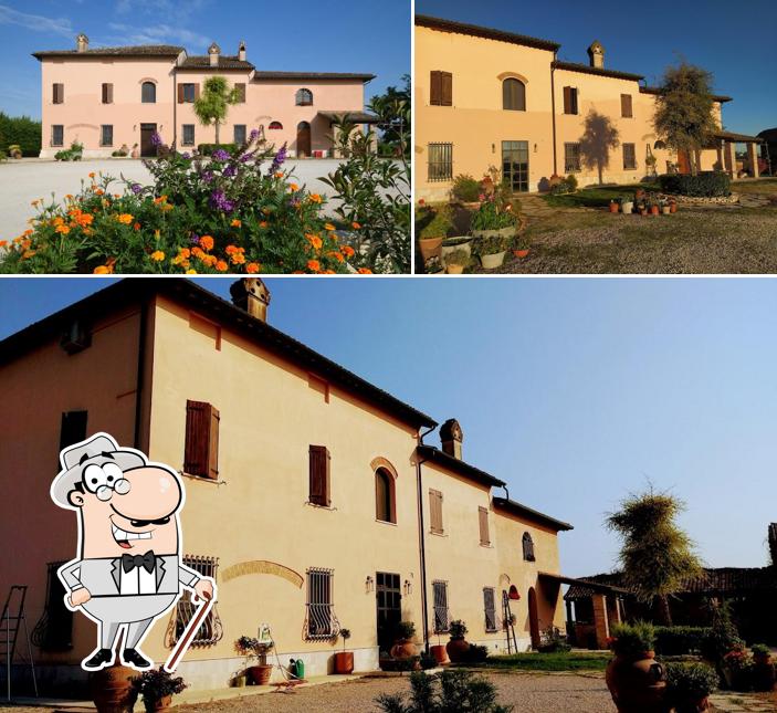 Gli esterni di Casale Boschi - Rifugio di Pianura