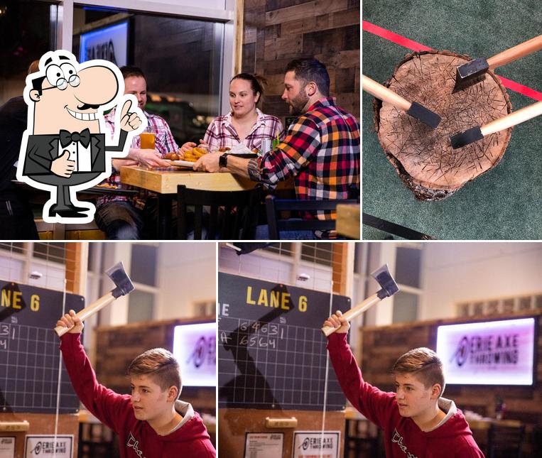 Erie Axe Throwing in Erie Restaurant menu and reviews