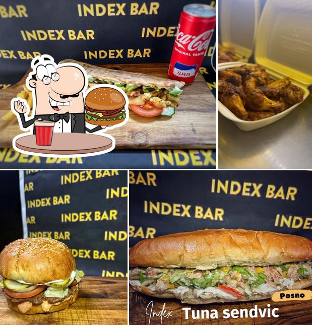 Hamburger à Index Bar