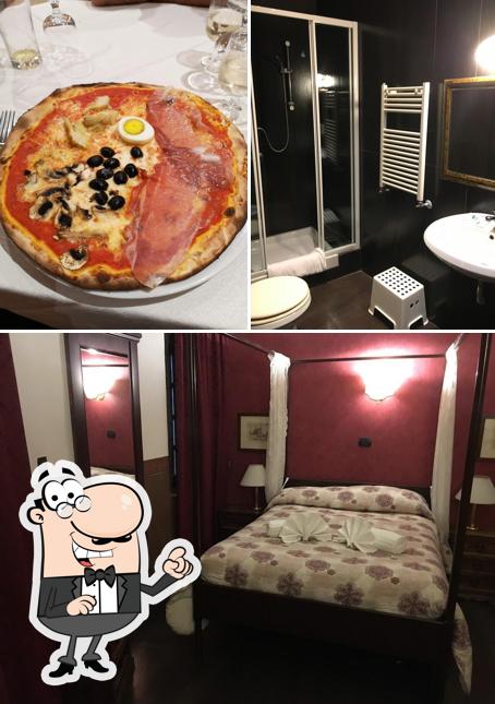 Questa è la foto che raffigura la interni e pizza di Park Hotel Serenissima