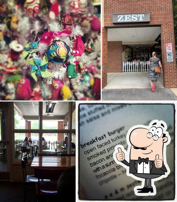 Zest Cafe & Home Art in Raleigh Restaurant menu and reviews