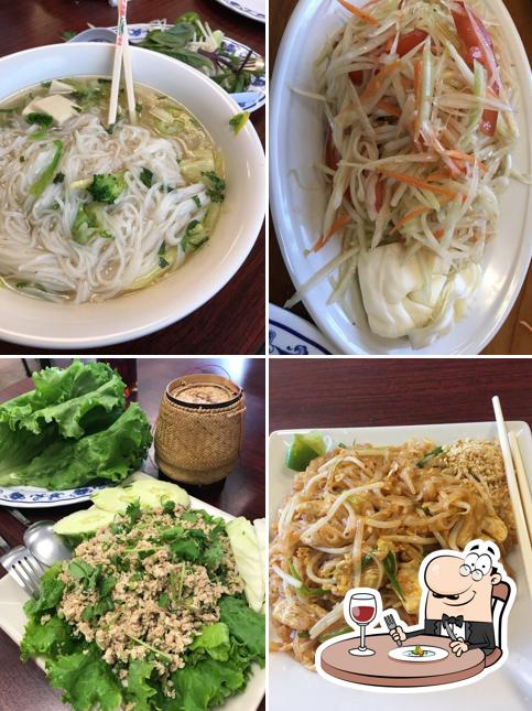 Comida en Phở Lao Laan Xang