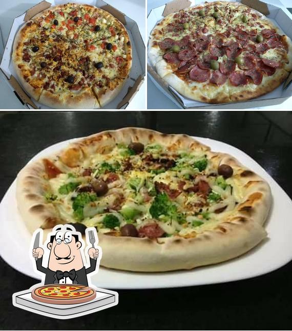 Escolha pizza no Pizzaria bodega mineira