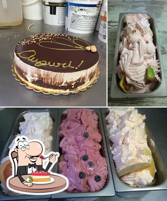 Gelateria Dolci Curiosità serve un'ampia selezione di dessert