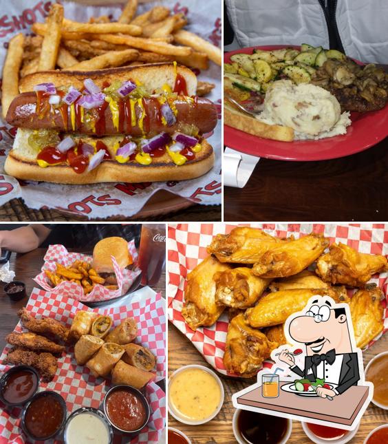 Mugshots Grill and Bar Florence, AL in Florence Restaurant menu and
