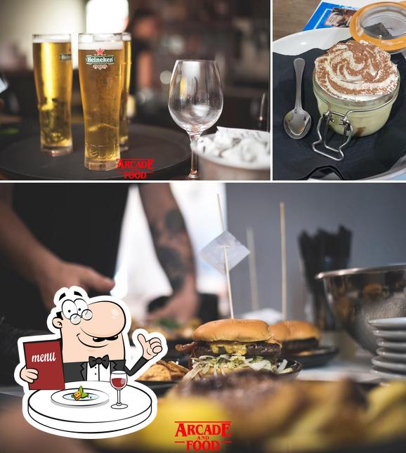 Dai un’occhiata alla foto che mostra la cibo e birra di Arcade And Food 2 Campagnano Pizza - Pasta - Carne