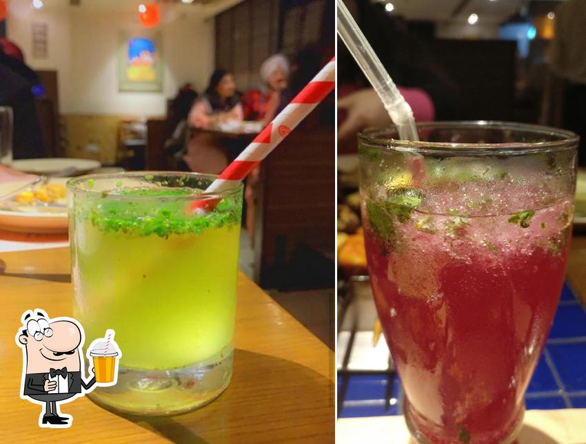Enjoy a beverage at Barbeque Nation - Ferozpur Road - Ludhiana