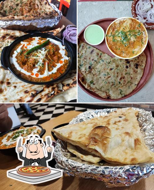 Try out pizza at Khadak Singh da Dhaba