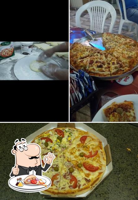 Consiga pizza no Pizzaria Recanto do Sabor