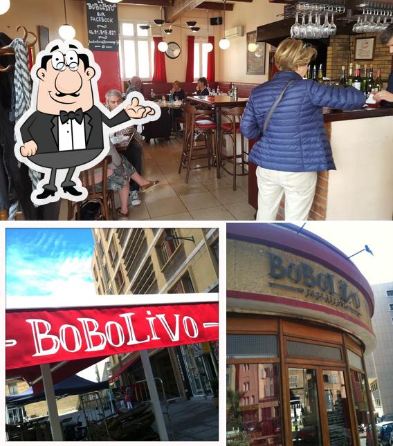 L'intérieur de Bobolivo Restaurant