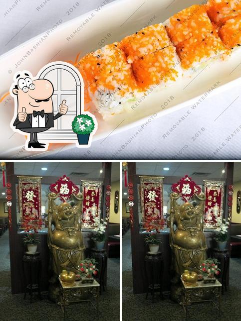 Golden Dragon Restaurant is distinguished by exterior and food
