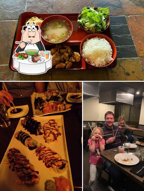 This is the photo depicting dining table and food at Konomi Japanese Restaurant