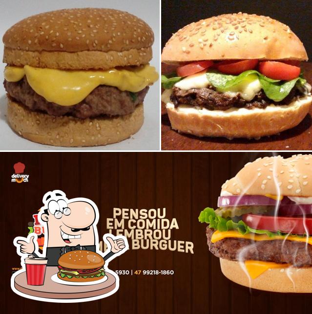 Os hambúrgueres do Mega Burger Delivery irão saciar uma variedade de gostos