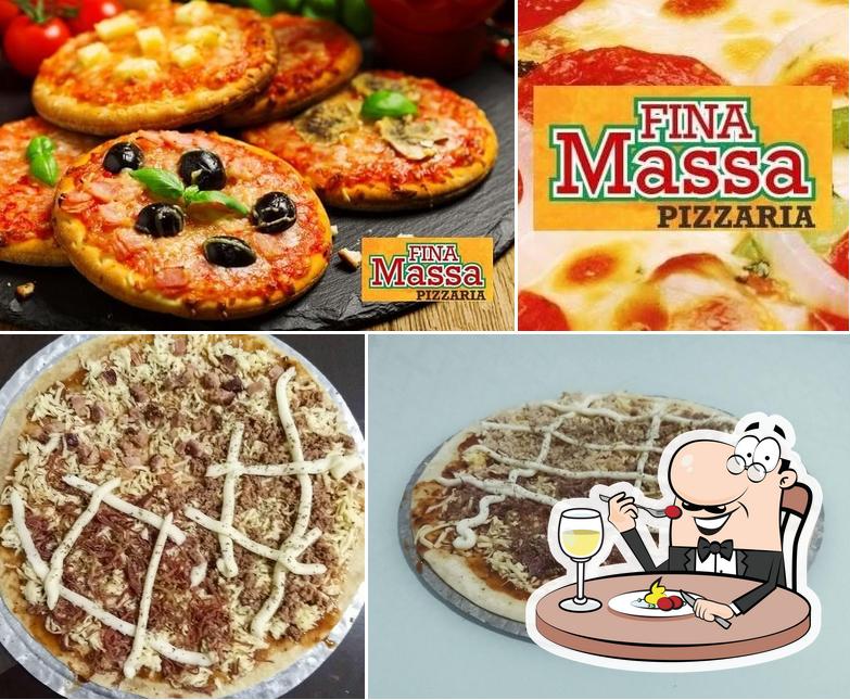 Comida em FinaMassa Pizzaria