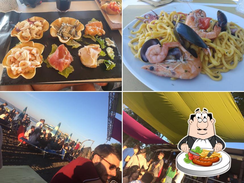 Cibo al Bora Bora Beach Capodimonte