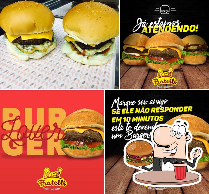 Delicie-se com um hambúrguer no Fratelli Burgers e Dogs