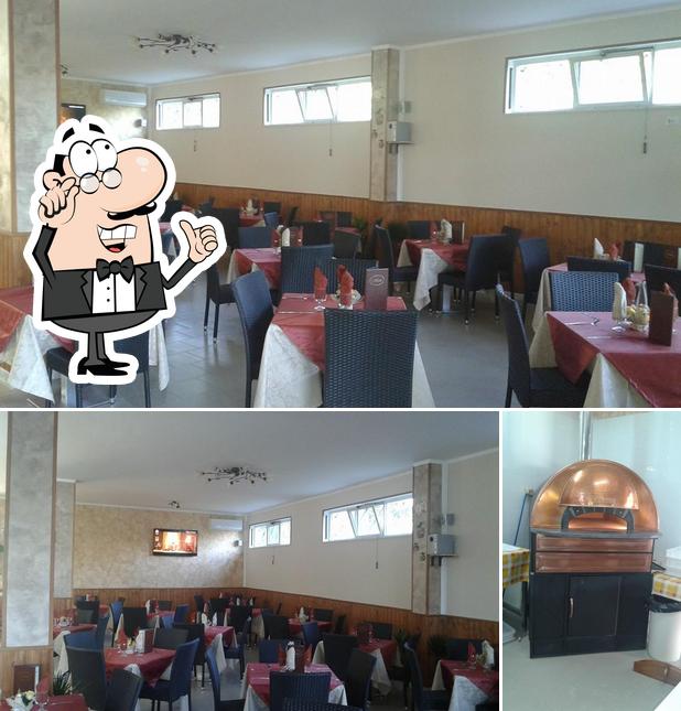 Gli interni di Il Caleno Ristorante Pizzeria