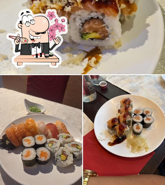 Ordina le varie opzioni di sushi