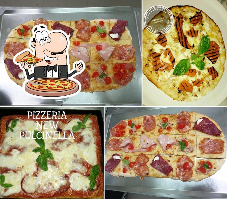 Commandez des pizzas à Pizzeria New Pulcinella