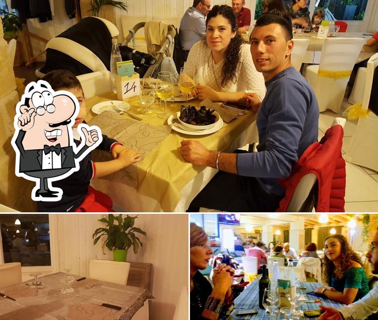 Gli interni di Ristorante VerdeBasilico