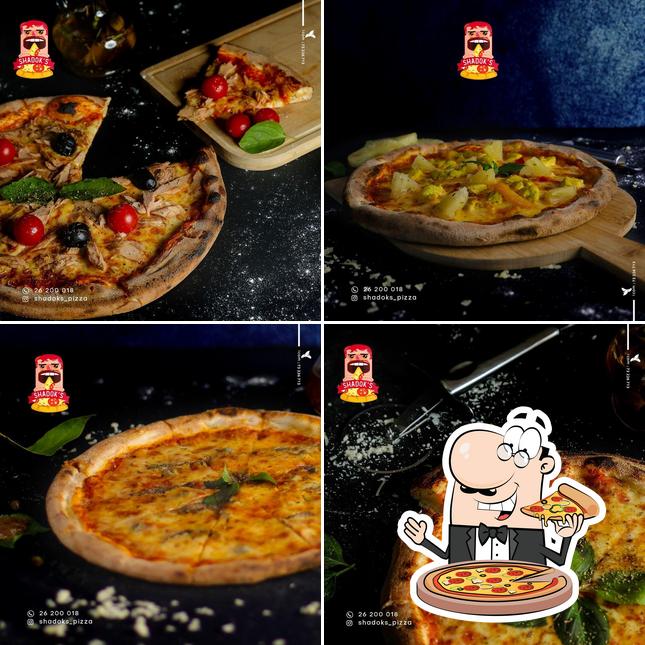 Essayez des pizzas à Shadok's Resto Pizza