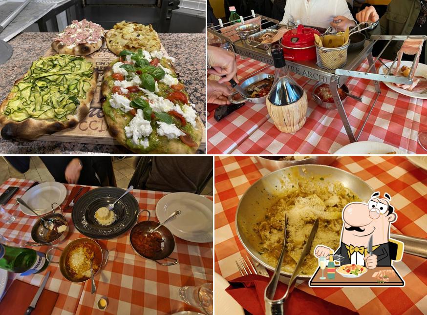 Cibo al Fraschetteria Ai Tre Archi