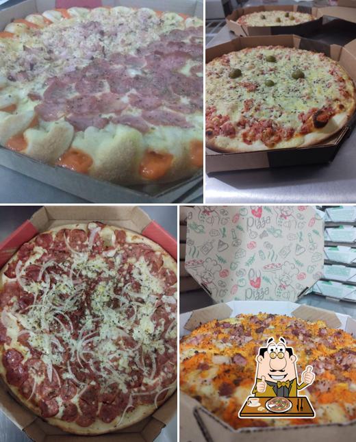 Experimente diferentes tipos de pizza