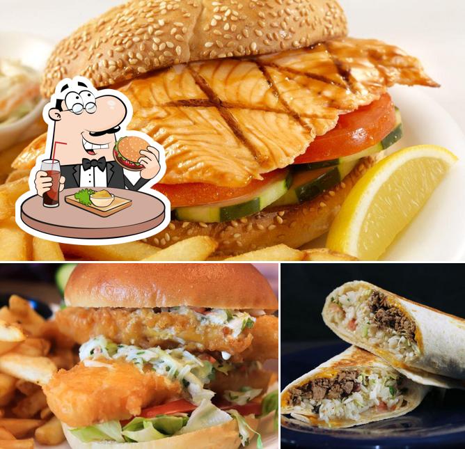 Try out a burger at Joey's Seafood Restaurants 8th street-Saskatoon