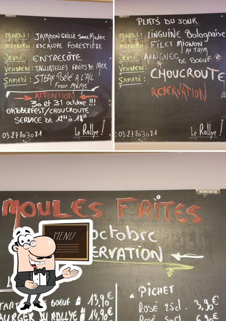 Découvrez les formules du jour sur le tableau