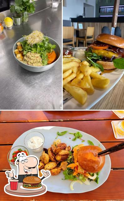 Hamburger à Green Deli