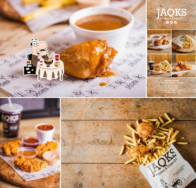 Comida en JAQKS Chicken + Chips (Shirley)