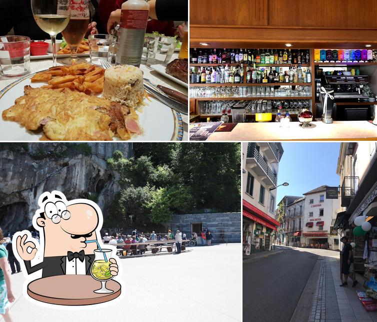 Las fotos de bebida y exterior en L'Occitan