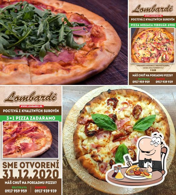 Commandez des pizzas à Lombardi pizza