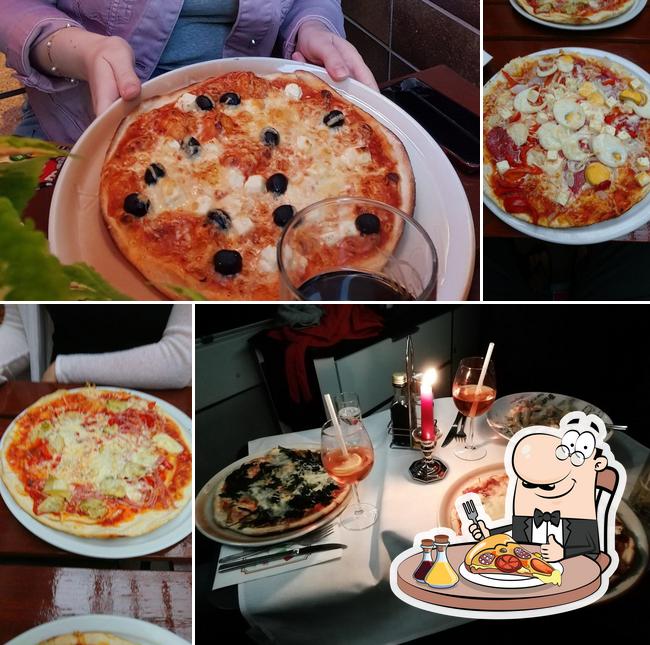 Choisissez des pizzas à Pizzeria Mamma Mia