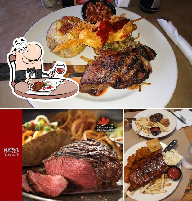 Montana’s BBQ & Bar propose des repas à base de viande