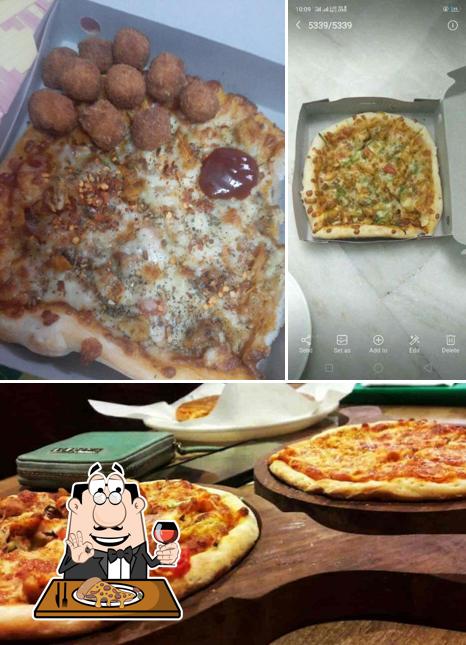 Pick various variants of pizza