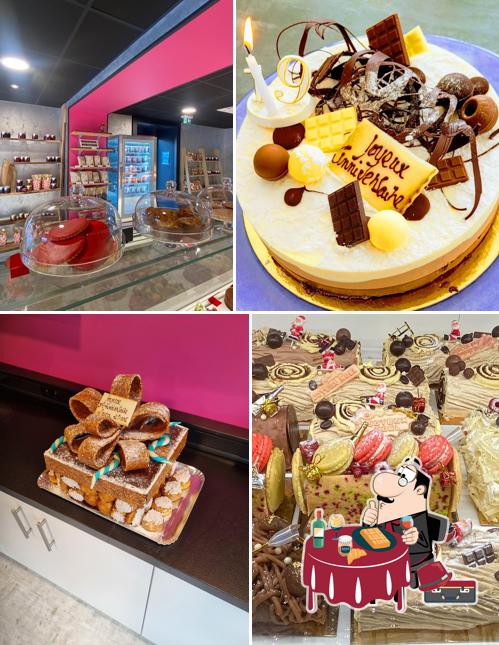 Gaufres à Boulangerie - Pâtisserie - Chocolaterie. « MAISON FAUTSCH (La Gourmandise) »