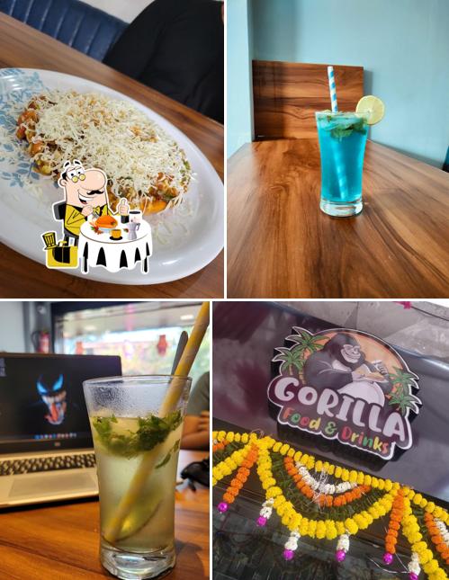 Food at Gorilla food and drinks