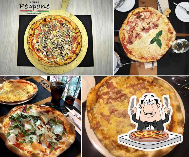 Tómate una pizza en Pizzería Peppone Caracol