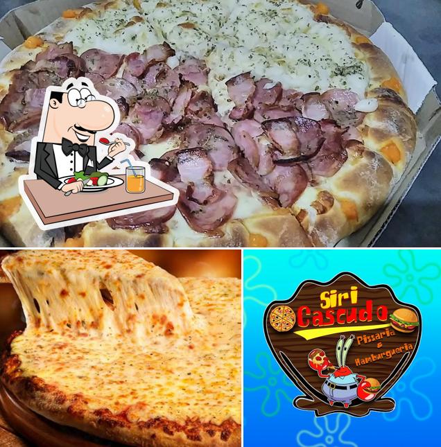 Comida em Siri Cascudo pizzaria e lanchonete