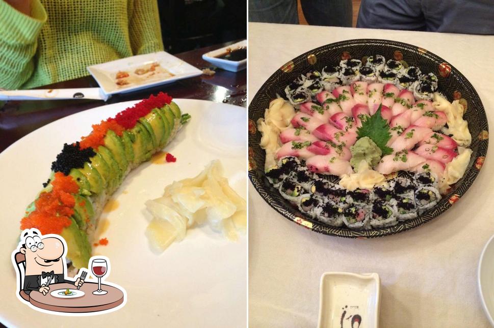 Еда в "Gen Sushi"