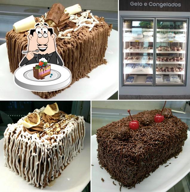 Bolo de chocolate em Conveniência Avenida Cafeteria e Restaurante