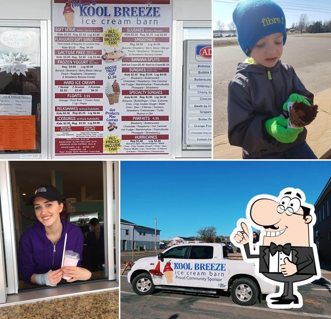 Kool Breeze Ice cream Barn in Summerside Restaurant menu and reviews