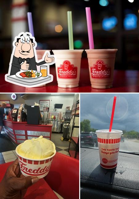 Ice cream at Freddy's Frozen Custard & Steakburgers