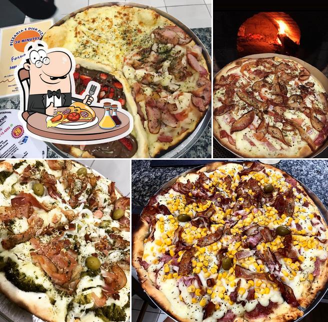 Experimente pizza no Pizzaria 30 minutos