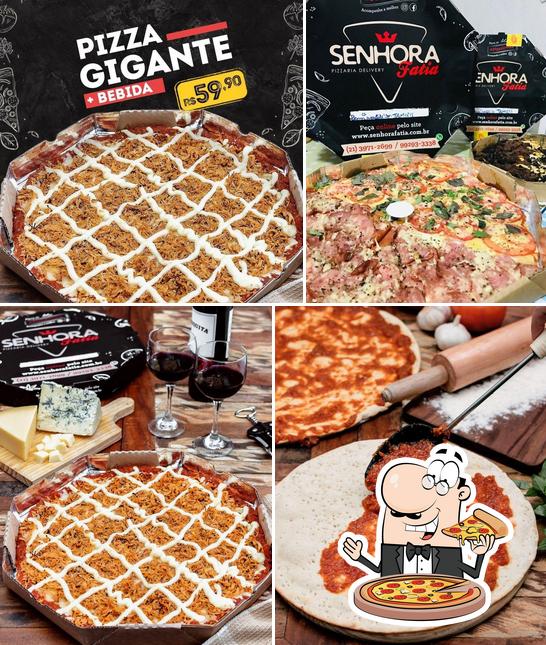 Escolha diversos tipos de pizza