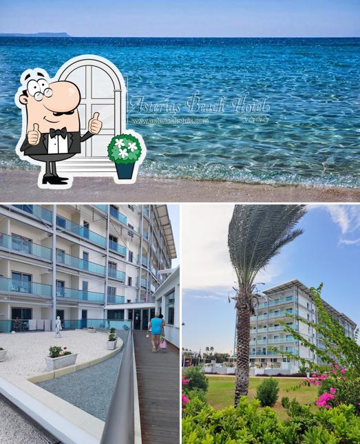 L'extérieur de Asterias Beach Hotel